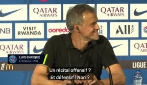 PSG - Luis Enrique : "Une soirée parfaite"