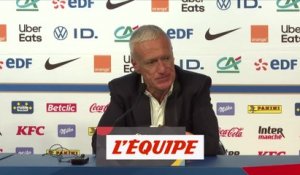 Deschamps : «On n'est pas au mieux athlétiquement» - Foot - Bleus