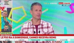 Dunkerque-PSG et Cannes-Reims en demi-finales - Foot - Coupe de France