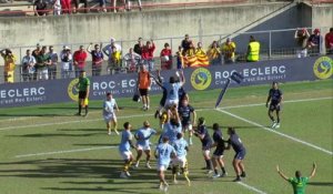 TOP 14 - Essai de Victor MONTGAILLARD (USAP) - USA Perpignan - Montpellier Hérault Rugby