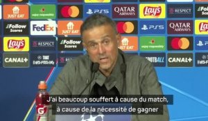 PSG - Luis Enrique : “J’ai souffert plus qu’à un accouchement !”