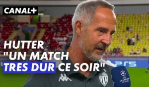 Adi Hutter "Un match très dur ce soir"- Ligue des Champions 2024-25 (J1)