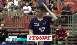 La grosse performance de Thibault Poret - Tennis de table - Championnats d'Europe