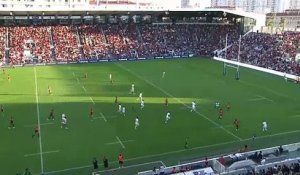 TOP 14 - Essai de Baptiste SERIN (RCT) - RC Toulon - Montpellier Hérault Rugby