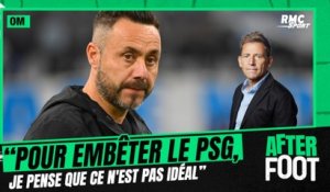 OM : “Pour embêter le PSG, je pense que ce n'est pas idéal”, juge Riolo sur le jeu Marseillais