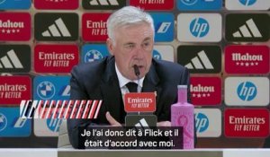 Real Madrid - Ancelotti : “L'assistant de Flick ne s'est pas comporté en gentleman”
