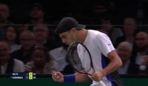 Rolex Paris Masters - Halys battu d'entrée par Cerundolo
