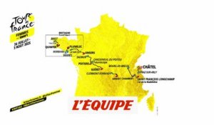 Le parcours du Tour de France by Zwift 2025 en vidéo - Cyclisme - Tour de France 2025 (F)