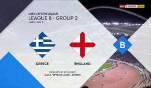 Le replay de Grèce - Angleterre - Foot - Ligue des Nations