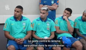 Brésil - "Unis contre le racisme", le message fort de la Seleçao