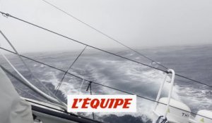 Sébastien Simon en troisième position - Voile - Vendée Globe