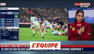 Ce succès de Bleus sans trembler est-il une très bonne surprise ? - Rugby - Tests