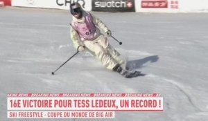 Tess Ledeux record - Ski freestyle - Coupe du monde