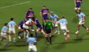 TOP 14 - Essai de Mateo CARRERAS (AB) - Aviron Bayonnais - Stade Français Paris