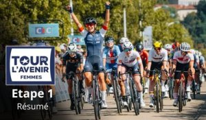Cyclisme - Tour de l'Avenir Femmes 2025 - Le résumé de la 1ère étape... première victoire française !