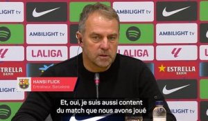 Barcelone - Flick : “J’ai aimé notre mentalité”