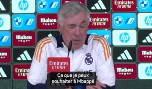 Real Madrid - Ancelotti compare Mbappé à CR7