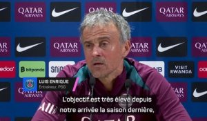 PSG - Luis Enrique : “Pour entrer dans l’histoire, il faut gagner tous les titres”