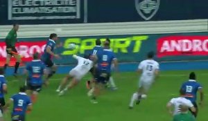 TOP 14 - Essai de Louis LEBRUN (CO) - Castres Olympique - RC Vannes