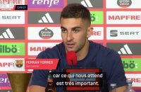 Barcelone - Torres croit au triplé : “Cette pression est bénéfique pour nous”