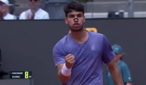 Rome - Alcaraz au finish
