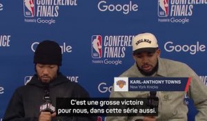 Knicks - Towns après une victoire cruciale : "Il fallait trouver un moyen de gagner"