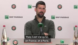 Roland-Garros - Djokovic avant Moutet : "J'ai joué dans beaucoup d'atmosphères hostiles dans ma carrière"