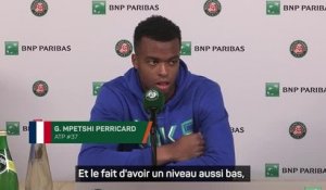 Roland-Garros - Mpetshi Perricard : "Beaucoup de frustration"