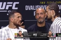 UFC 316 - Les images du face-off entre Dvalishvili et O’Malley