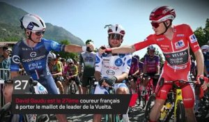 Vuelta - Gaudu en rouge !