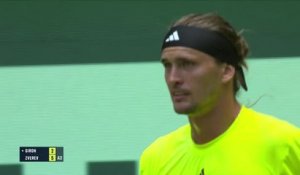Halle - Zverev bien trop fort pour Giron