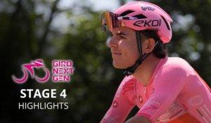 Cyclisme - Giro Next Gen 2025 - Résumé Étape 4 - Grosse bataille dans l'échappée pour la victoire d'étape