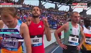 Vainqueur du 1500 mètres à Charléty, Azeddine Habz bat le record de France de Mehdi Baala, vieux de 22 ans - Athlé - Ligue de Diamant - Meeting de Paris