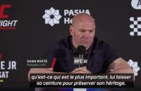 UFC - White : "Jon Jones prend sa retraite"