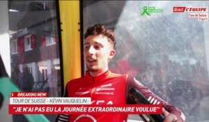 Vauquelin : « Je n'ai pas eu la journée extraordinaire voulue » - Cyclisme - Tour de Suisse