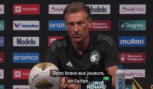 Arabie Saoudite - Renard : "On ne maîtrise pas assez certains aspects du match"