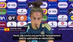 Espagne - Montse Tomé rassure sur le rétablissement d’Aitana Bonmatí