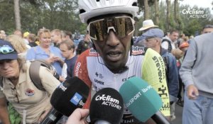 Tour de France 2025 - Biniam Girmay : "J'étais derrière Philipsen et Coquard, j'ai tout vu... c'est terrible"