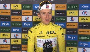 Tour de France 2025 - Tadej Pogacar : "Je prends le maillot Jaune et je gagne du temps sur tous mes concurrents..."