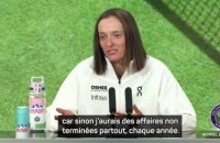 Swiatek : « Je ne suis pas du genre à dire : cette année, je vais gagner » - Tennis - Wimbledon