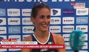 Périault après sa victoire à Hambourg : « Je n'ai pas les mots » - Triathlon - WTCS - Hambourg