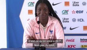 Bleues - Thiniba Samoura : "Marie-Antoinette Katoto, au Uno, c'est une tricheuse !"