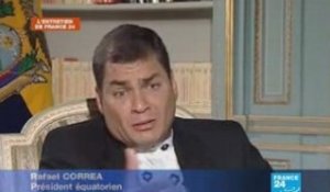 Rafael Correa, Président équatorien