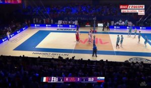 Le replay de France - Slovénie (set 2) - Volley - Ligue des Nations