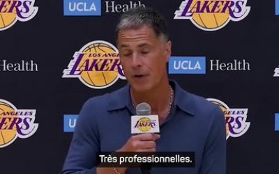 Lakers - Pelinka évoque un dialogue "positif et constant" avec LeBron James
