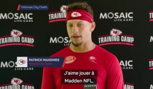 Chiefs - Mahomes : “J'aimerais avoir une meilleure note sur Madden NFL !”