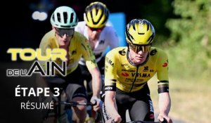 Cyclisme - Tour de l'Ain 2025 - Étape 3 Résumé - Le show de Cian Uijtdebroeks qui fait craquer Nicolas Prodhomme