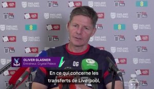 Crystal Palace - Glasner : “Avec leur mercato, Liverpool a montré ses ambitions”