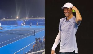 Cincinnati 2025 - Jannik Sinner remporte son 3e tour et... réserve instantanément un court d'entraînement
