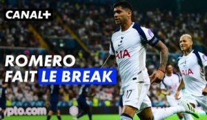 Romero, de la tête, double la mise pour Tottenham - Supercoupe de l'UEFA 2025-2026